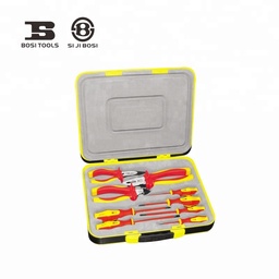 [BS518009] JUEGO DE HERRAMIENTAS AISLADAS DE 1000V, DE 9 PIEZAS, MARCA BOSI TOOLS, MODELO BS518009