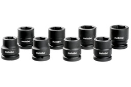 [METABO 628834000] JUEGO DE CUBOS DE IMPACTO DE 3/4" DE 8 PIEZAS (21,22,24,26,27,28,30,32 MM), MARCA METABO, MODELO 628834000