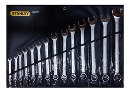 [STANLEY 86-970] LLAVES COMBINADAS DE 14 PIEZAS, DE 3/8" A 1-1/4", MARCA STANLEY, MODELO 86-970