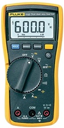 [FLUKE115] MULTIMETRO CA Y CC 600V, 10A, MARCA FLUKE, MODELO 115