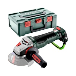 [PROMO-METABO] PROMO CORDLESS - ESMERILADORA ANGULAR INALAMBRICA DE 5" WPBA 18 LTX BL 15-125, QUICK, DS (1 CARGADOR ASC55 + 1 BATERIA 5.5 AH)