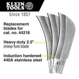 [KLEIN44219] REPUESTO DE NAVAJA, MARCA KLEIN TOOLS, MODELO 44219