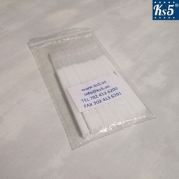 [K5-507-W] SEGURO PARA FAJILLA COLOR BLANCO, MARCA KELLY'S 5, MODELO 507-W