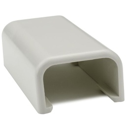[H-TSR1FW-14] UNION PARA CANALETA PLASTICA DE 3/4", 6' DE LARGO, COLOR IVORY, MARCA HELLERMANN TYTON