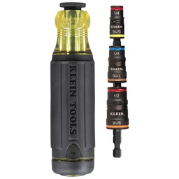 [KLEIN32303HD] JUEGO DE DESARMADORES DE IMPACTO 20 EN 1 CON PUNTAS PARA DESARMADOR Y DADOS, KLEIN TOOLS 32303HD