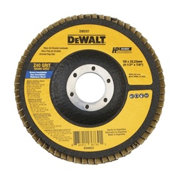 [DW8307-BR] DISCO PARA LIJAR DE ZIRCONIO DE 4-1/2x7/8", GRANO 40,MARCA DEWALT, MODELO 8307-BR